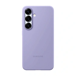 Клип-кейс (накладка) для Samsung Galaxy S24 / S25 силикон, лавандовый