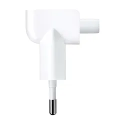 Переходник сетевой Apple Euro Plug (Euro вилка to Универсальный) белый