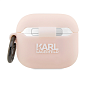Кобура CG Mobile Lagerfeld Silicone Case With Ring для Apple AirPods 3