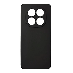 Клип-кейс (накладка) для Xiaomi Redmi Note 14 Pro 5G / Poco X7 силикон, чёрный
