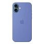 Клип-кейс (накладка) Silicone Case MagSafe для Apple iPhone 16 Plus силикон, серо-лавандовый