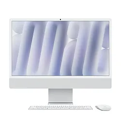 Моноблок Apple iMac 24" M4 (10-core GPU) 16 ГБ, 256 ГБ  (), серебристый 