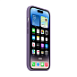 Клип-кейс (накладка) Silicone Case MagSafe для Apple iPhone 14 Pro силикон, фиолетовый - 2