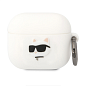 Кобура CG Mobile Lagerfeld Silicone Case With Ring для Apple AirPods 3