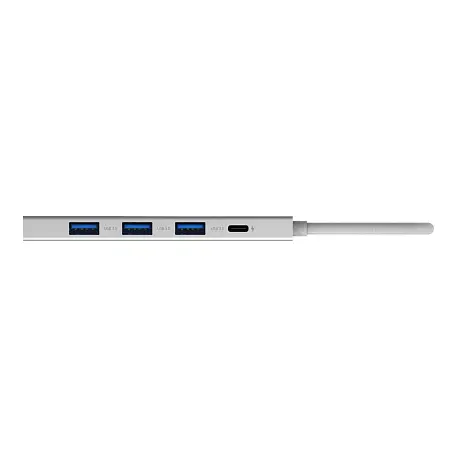 Адаптер-разветвитель для компьютера Xiaomi Multifunctional Type-C Hub (5в1) серебристый - 3