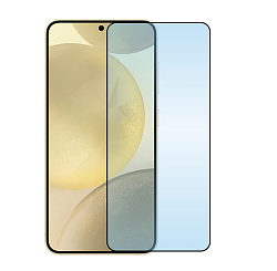 Защитное стекло Mocoll 2.5D для Samsung Galaxy S24 / S25, черная рамка
