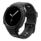 Чехол-бампер с ремешком Spigen Rugged Armor Pro для Samsung Galaxy Watch 8 44mm полиуретан чёрный - 2