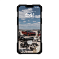 Клип-кейс (накладка) UAG Monarch Pro Magsafe для Apple iPhone 14 Plus поликарбонат, кевлар, чёрный - 2