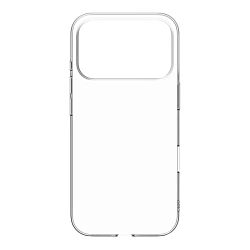 Клип-кейс (накладка) Borasco Silicone Case для Apple iPhone 17 Pro Max силикон, прозрачный
