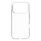 Клип-кейс (накладка) Borasco Silicone Case для Apple iPhone 17 Pro Max силикон, прозрачный