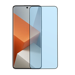 Защитное стекло 3D Premium для Xiaomi Redmi Note 13 4G / Note 14 5G / Note 14 4G, черная рамка