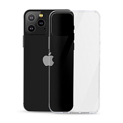 Клип-кейс (накладка) Mocoll Crystal для Apple iPhone 12 / 12 Pro силикон, прозрачный