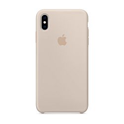 Клип-кейс (накладка) Apple Silicone Case для Apple iPhone Xs силикон, Stone