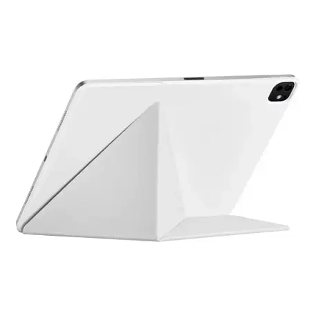 Чехол-книжка Pitaka MagEZ Folio 2 для Apple iPad Air 11" (2024 / 2025) / Apple iPad Pro 11" (2022) / Apple iPad Air 10.9 (Уценка) белый (удовлетворительное состояние, затертые грани чехла, пятно под застежкой) - 2