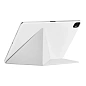 Чехол-книжка Pitaka MagEZ Folio 2 для Apple iPad Air 11" (2024 / 2025) / Apple iPad Pro 11" (2022) / Apple iPad Air 10.9 (Уценка) белый (удовлетворительное состояние, затертые грани чехла, пятно под застежкой) - 2