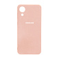Клип-кейс (накладка) Silicone cover закрытый для Samsung Galaxy A03 Core