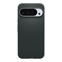 Клип-кейс (накладка) Spigen Liquid Air MagSafe для Google Pixel 10 / 10 Pro полиуретан, тёмно-зелёный
