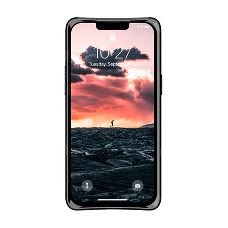 Клип-кейс (накладка) UAG Plyo для Apple iPhone 13 Pro Max поликарбонат, прозрачный с чёрной рамкой - 2