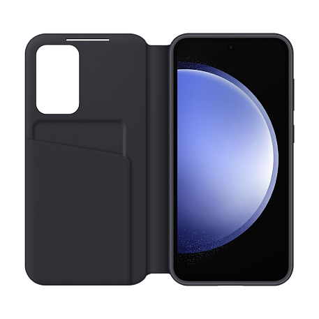 Чехол-книжка Samsung Smart View Wallet Case для Samsung Galaxy S23 FE полиуретан, поликарбонат, чёрный - 2