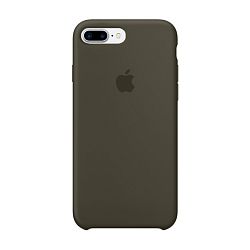 Клип-кейс (накладка) Apple Silicone Case для Apple iPhone 7 Plus / 8 Plus силикон, Dark Olive