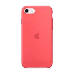 Клип-кейс (накладка) Apple Silicone Case для Apple iPhone SE 2020 / 2022 силикон, Camellia