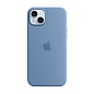 Клип-кейс (накладка) Apple Silicone Case MagSafe для Apple iPhone 15 Plus
