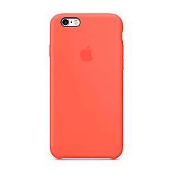 Клип-кейс (накладка) Apple Silicone Case для Apple iPhone 6 / 6s силикон, Apricot Orange