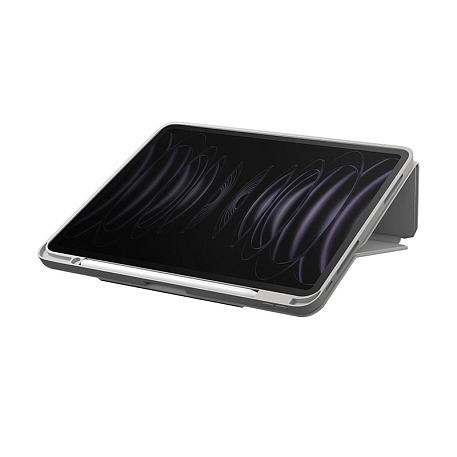 Чехол-книжка c отделением под стилус UNIQ Rovus для Apple iPad Pro 11" (2020 / 2022) / Apple iPad Air 10.9 (2020 / 2022) искусственная кожа, серый - 3
