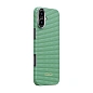 Клип-кейс (накладка) Pitaka Ultra-Slim Case для Apple iPhone 16 кевлар (арамид), зелёный