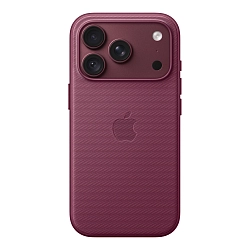 Клип-кейс (накладка) Apple TechWoven Case MagSafe для Apple iPhone 18 Pro / 17 Pro полиэстровая ткань, термополиуретан, Mulberry
