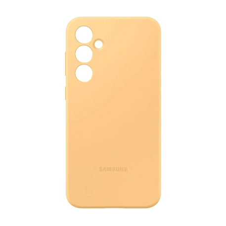 Клип-кейс (накладка) Samsung Silicone Case для Samsung Galaxy S23 FE силикон, поликарбонат, оранжевый - 4