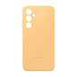 Клип-кейс (накладка) Samsung Silicone Case для Samsung Galaxy S23 FE силикон, поликарбонат, оранжевый - 4