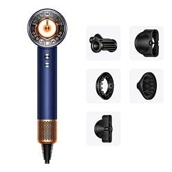 Фен Dyson Supersonic Nural HD16 Straight+Wavy Prussian Blue