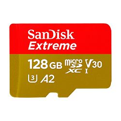 Карта памяти SanDisk Extreme (без адаптера), 128 ГБ