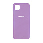 Клип-кейс (накладка) Silicone cover закрытый для Samsung Galaxy A03