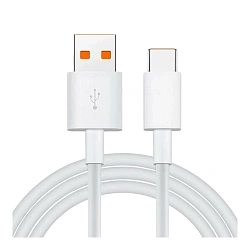 Дата-кабель Xiaomi 6A Type-C 1 м, белый