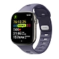Спортивный ремешок Nomad Tempo Band для Apple Watch 44 / 45 / 46 / 49mm фторэластомер фиолетовый