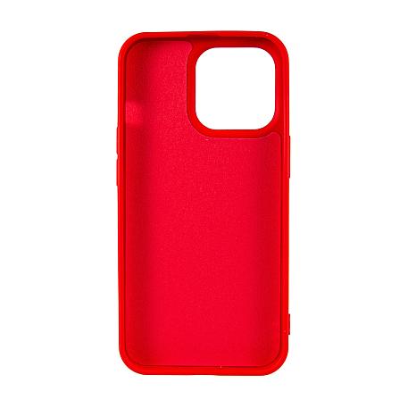 Клип-кейс (накладка) Без лого для Apple iPhone 13 Pro силикон, красный - 2