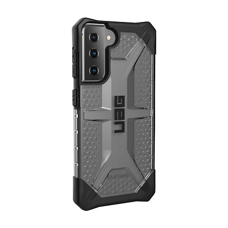 Клип-кейс (накладка) UAG Plasma для Samsung Galaxy S21 поликарбонат, прозрачный - 2