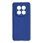Клип-кейс (накладка) Silicone cover закрытый для Xiaomi Redmi Note 15 Pro 5G силикон, синий