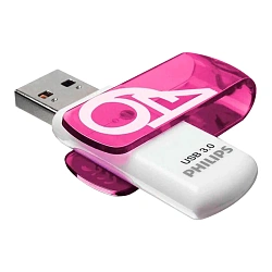 USB-флешка Philips VIVID 3.0 64 ГБ фиолетовый