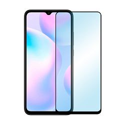 Защитное стекло Mocoll Gram Series 2.5D для Xiaomi Redmi 9a / 9c / 10a / A1+ / A2 / A2+, черная рамка