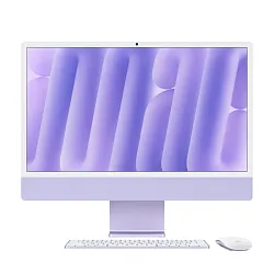 Моноблок Apple iMac 24" M4 (10-core GPU) 16 ГБ, 256 ГБ  (), фиолетовый 