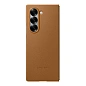 Клип-кейс (накладка) Samsung Kindsuit Case для Samsung Galaxy Z Fold 6 экокожа, коричневый - 3