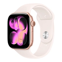 Умные часы Apple Watch Series 11 46mm GPS Rose Gold Aluminum Case Light Blush Sport Band M/L