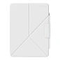 Чехол-книжка Pitaka MagEZ Folio 2 для Apple iPad Air 11" (2024 / 2025) / Apple iPad Pro 11" (2022) / Apple iPad Air 10.9 (Уценка) белый (удовлетворительное состояние, затертые грани чехла, пятно под застежкой)