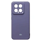 Клип-кейс (накладка) Silicone cover закрытый для Xiaomi 14 Pro