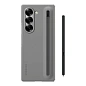 Клип-кейс (накладка) Samsung S Pen Case для Samsung Galaxy Z Fold 6 полиуретан, поликарбонат, серый - 5