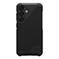 Клип-кейс (накладка) UAG Metropolis LT Magsafe для Samsung Galaxy S25 полиуретан, ткань, кевлар (арамид), чёрный