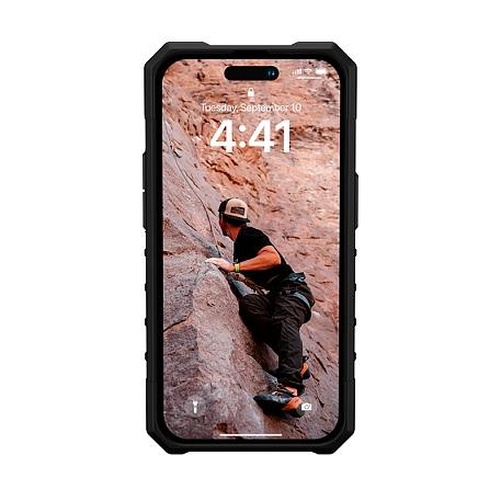 Клип-кейс (накладка) UAG Pathfinder SE для Apple iPhone 14 Pro поликарбонат, чёрный камуфляж - 4